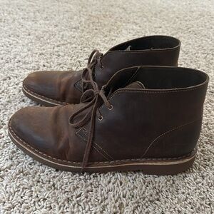 Men’s Clark’s leather shoes